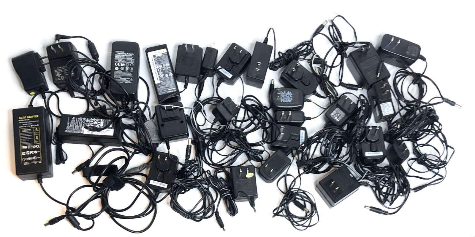 26 Vintage Miscellaneous AC Power Adapter Charger Mixed, Lot 26