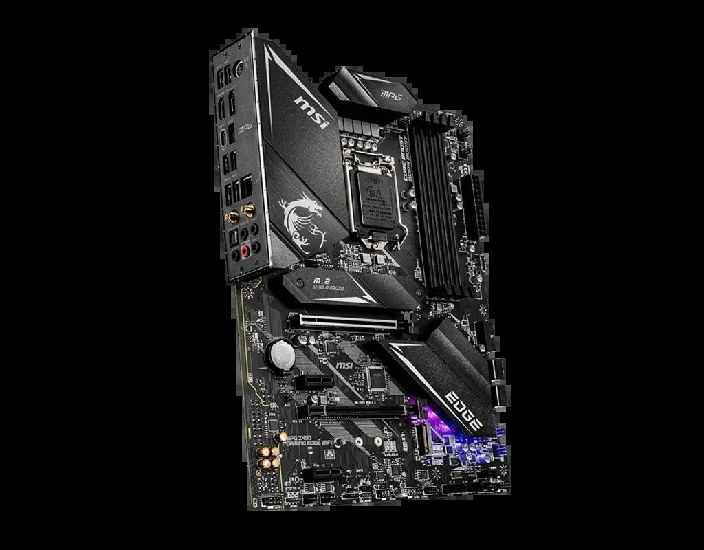 MSI Z490 Gaming Edge WiFi Motherboard LGA1200 DDR4 WiFi 6 Tested