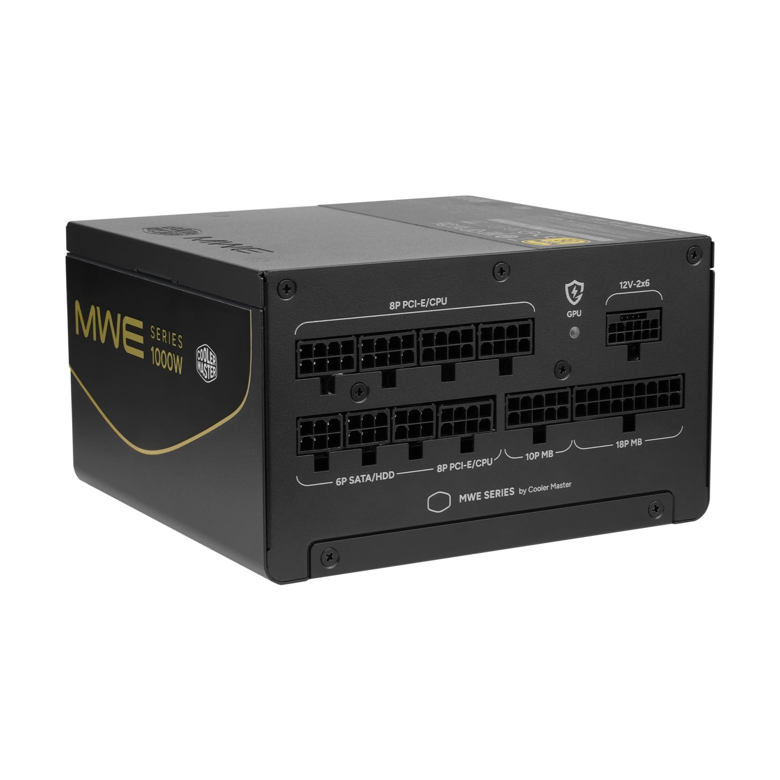 Cooler Master MWE V4 1000W Power Supply, PCIe 5.1 Ready, GPU Shield