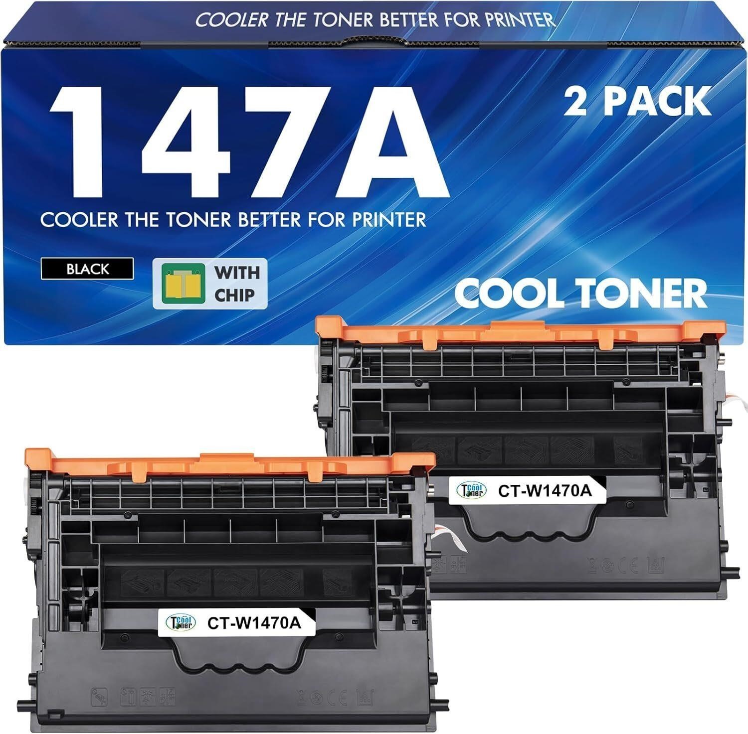 HP compatible 147A Black Toner Cartridge (with Chip) Compatible for HP 147A...
