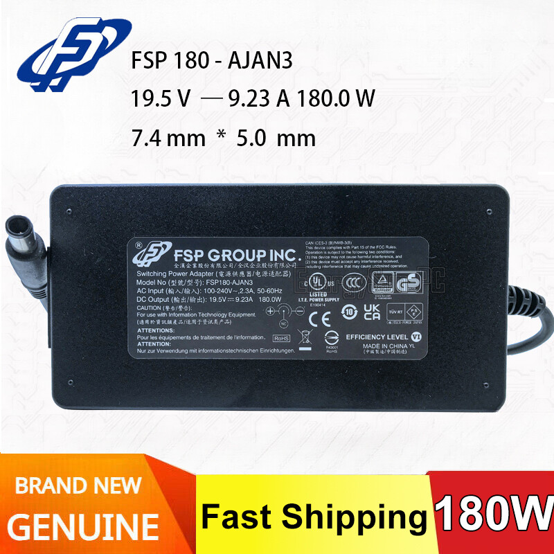 FSP180-AJAN3 Original FSP 19.5V 9.23A FSP180-AJBN3 Adapter Power Supply Charger