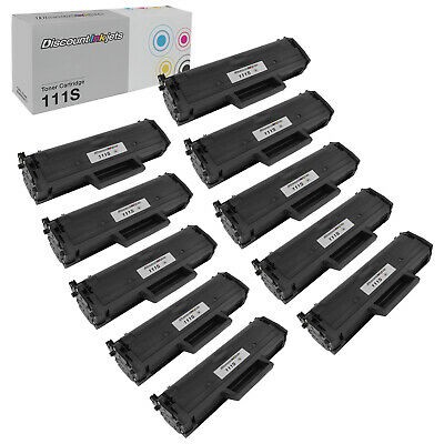 10PK 111s BLACK for Samsung MLT-D111S Toner Cartridge Xpress M2024 M2070FW M2070