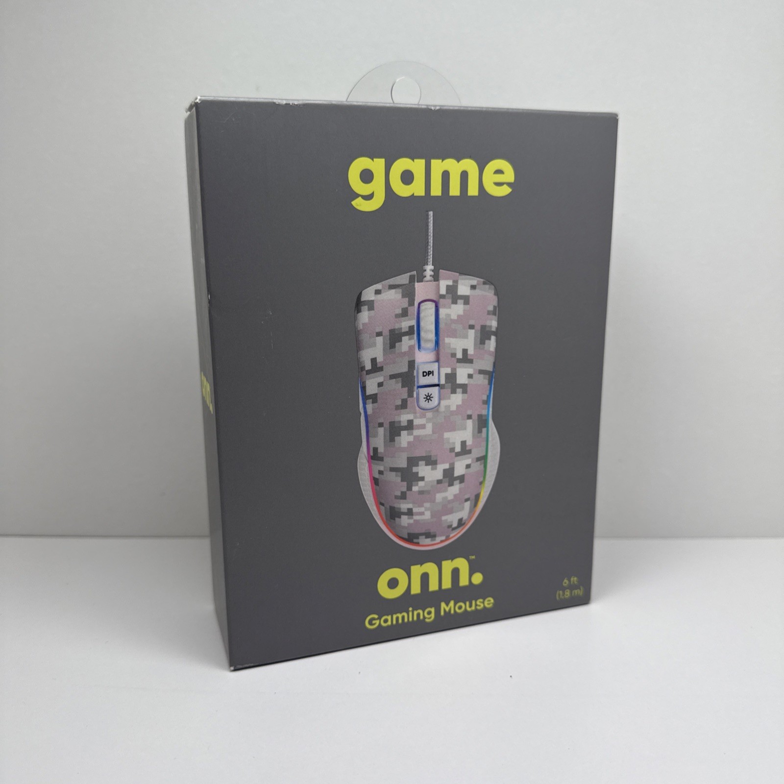 Game Onn Gaming Mouse 7 LED Lighting Effects Adjustable Sensitivity