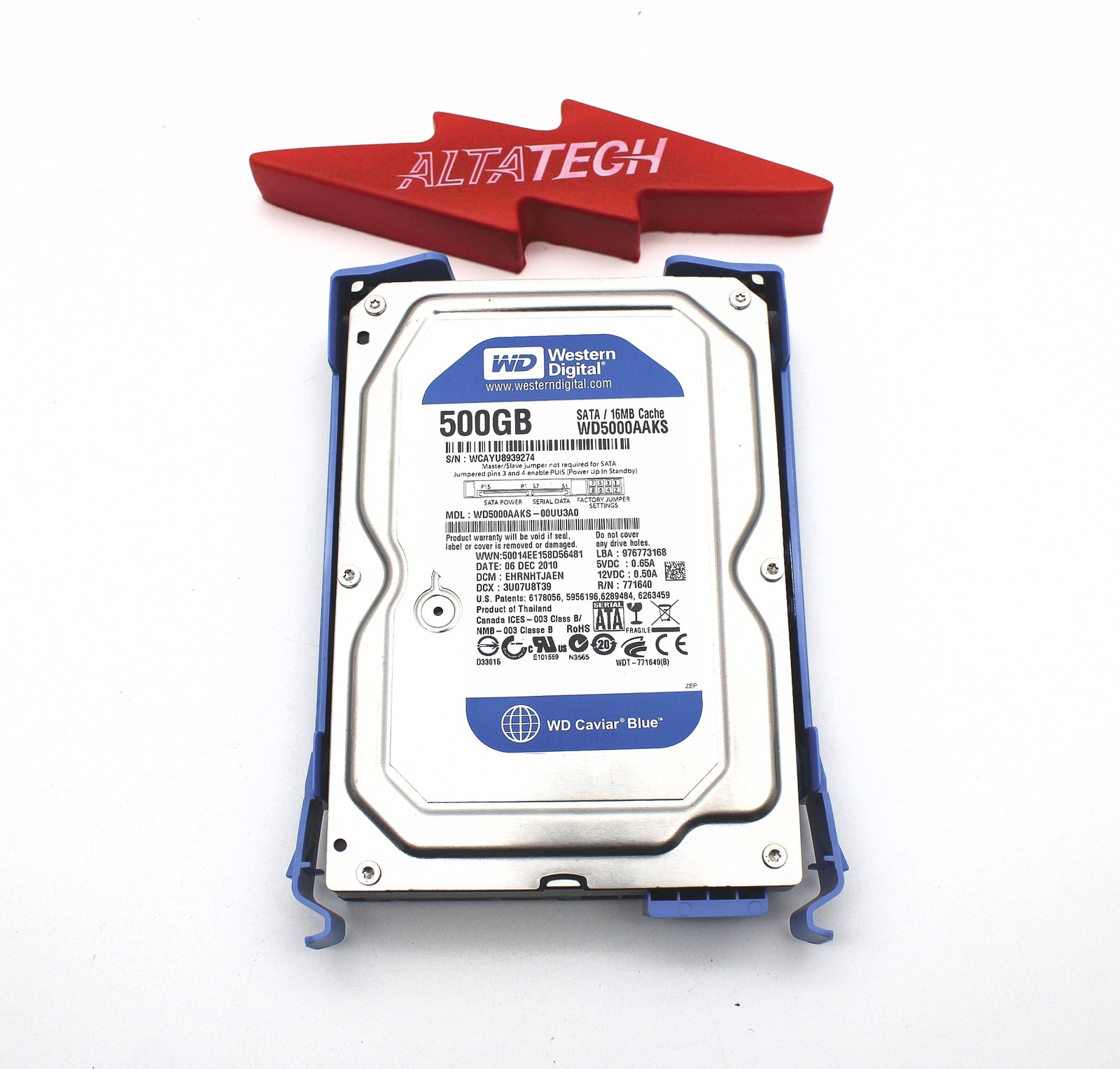 Dell WD5000AAKS 500GB 7.2K SATA 3.5 3G