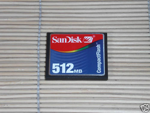 MEM-C6K-CPTFL512M 512MB CompactFlash Cisco 6500 Sup720