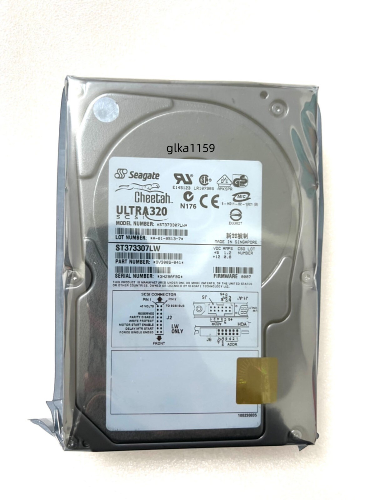 Seagate Cheetah 10K.6 73.4GB Internal 10000RPM 3.5" ST373307LW HDD