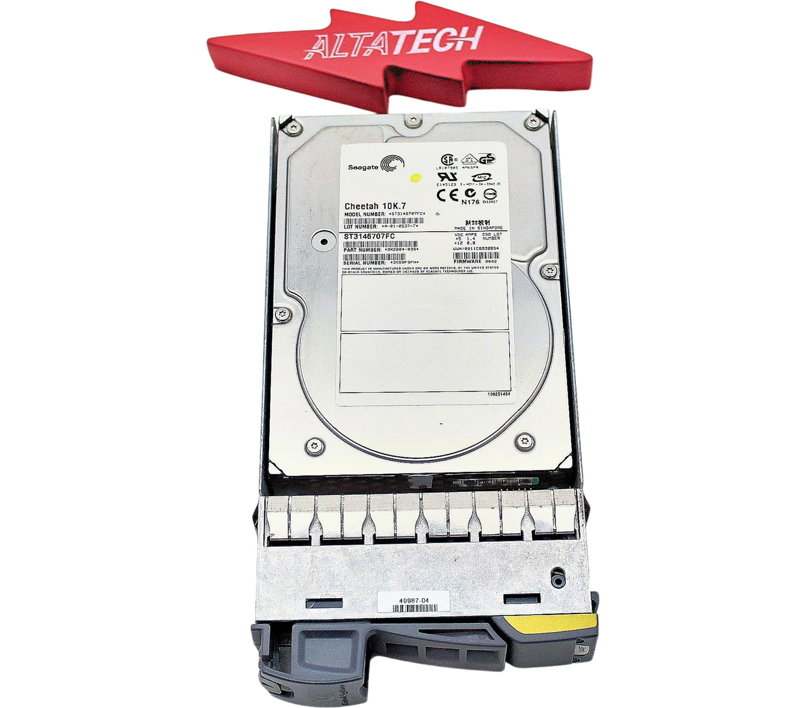 NetApp 108-00030 144GB 10K FC HDD with Tray Hard Disk Drive