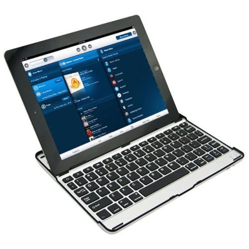 Ultra-thin Aluminum Wireless Keyboard Case Cover For ipad 2/3/4 US Seller