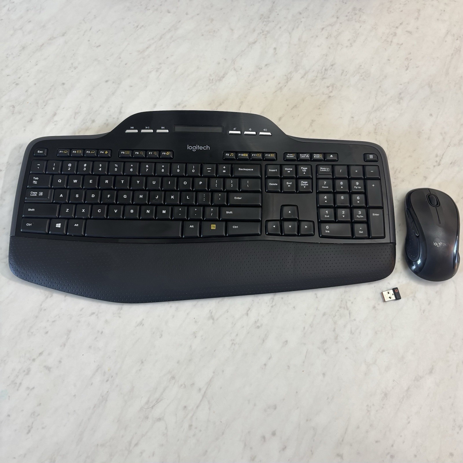 Logitech MK710 Wireless Keyboard Mouse Combo (K700+M705 w/ Unifying Receiver)