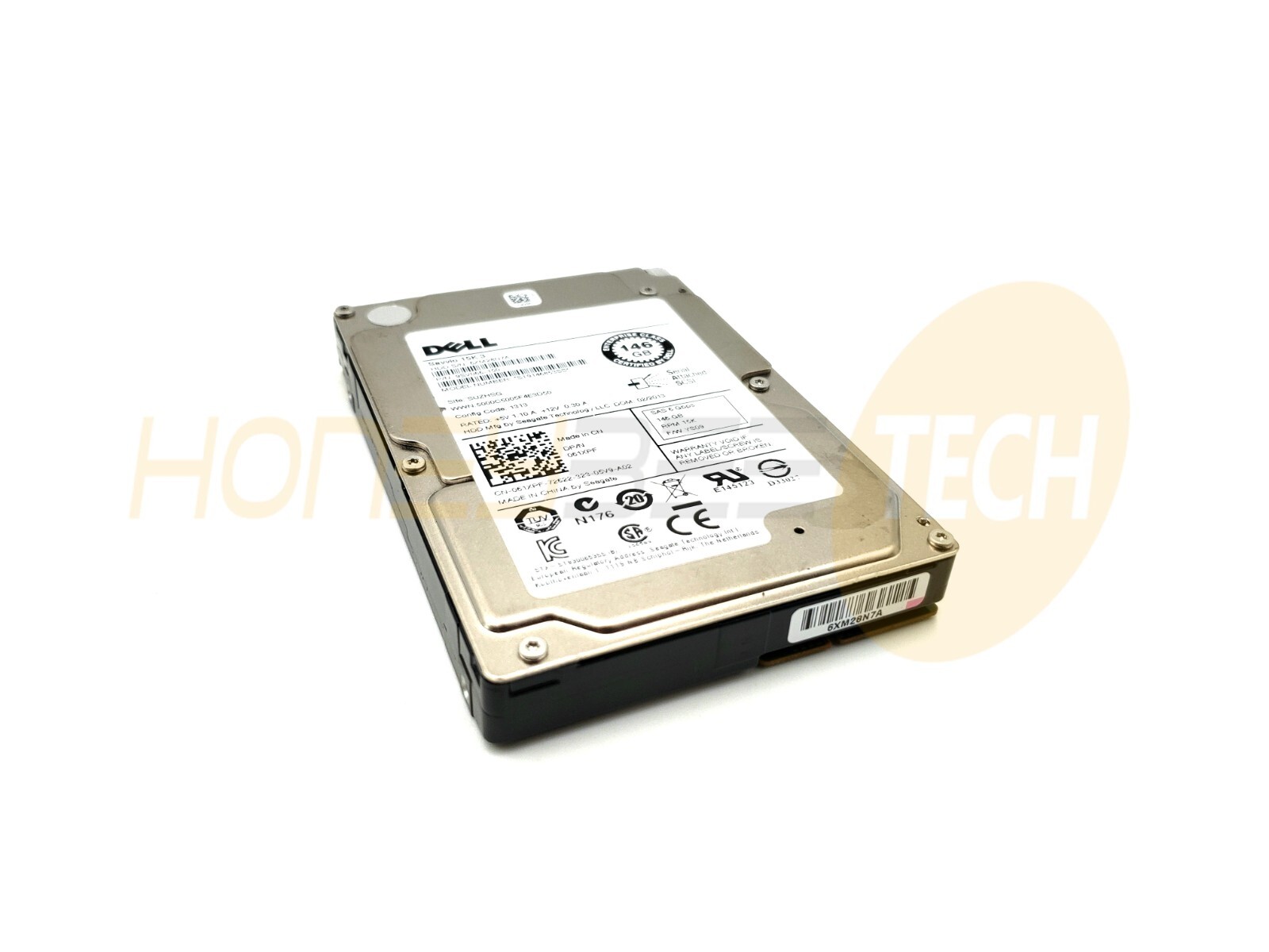 GENUINE DELL 146GB 15K SAS 2.5" 6GBPS HARD DRIVE 61XPF 061XPF TESTED