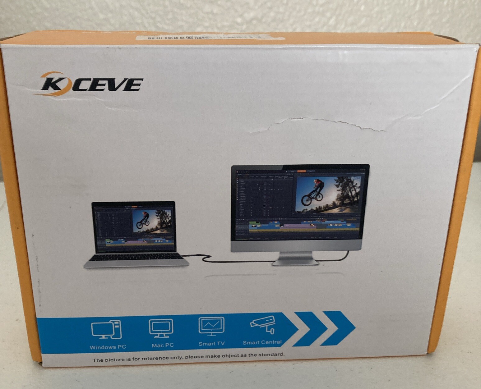KCEVE 2 x 2 DP Dual Displays KVM Switch USB 3.0 model KVM202DH
