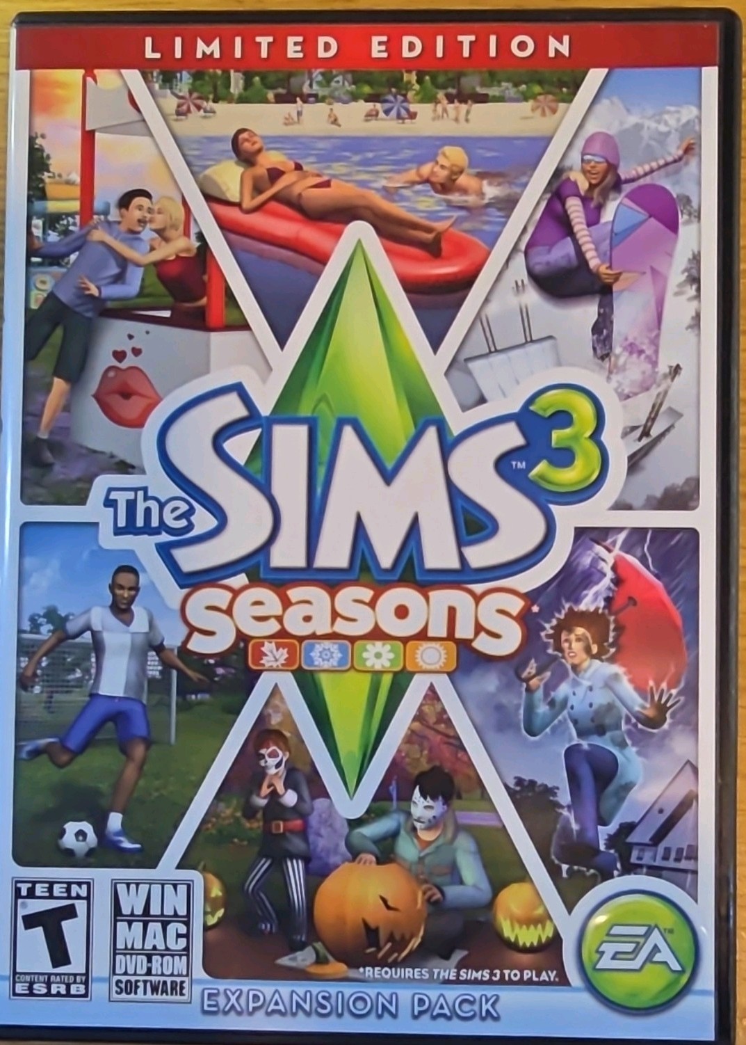 EA The Sims 3 Seasons Limited Edition Expansion Pack DVD-ROM Win/Mac English
