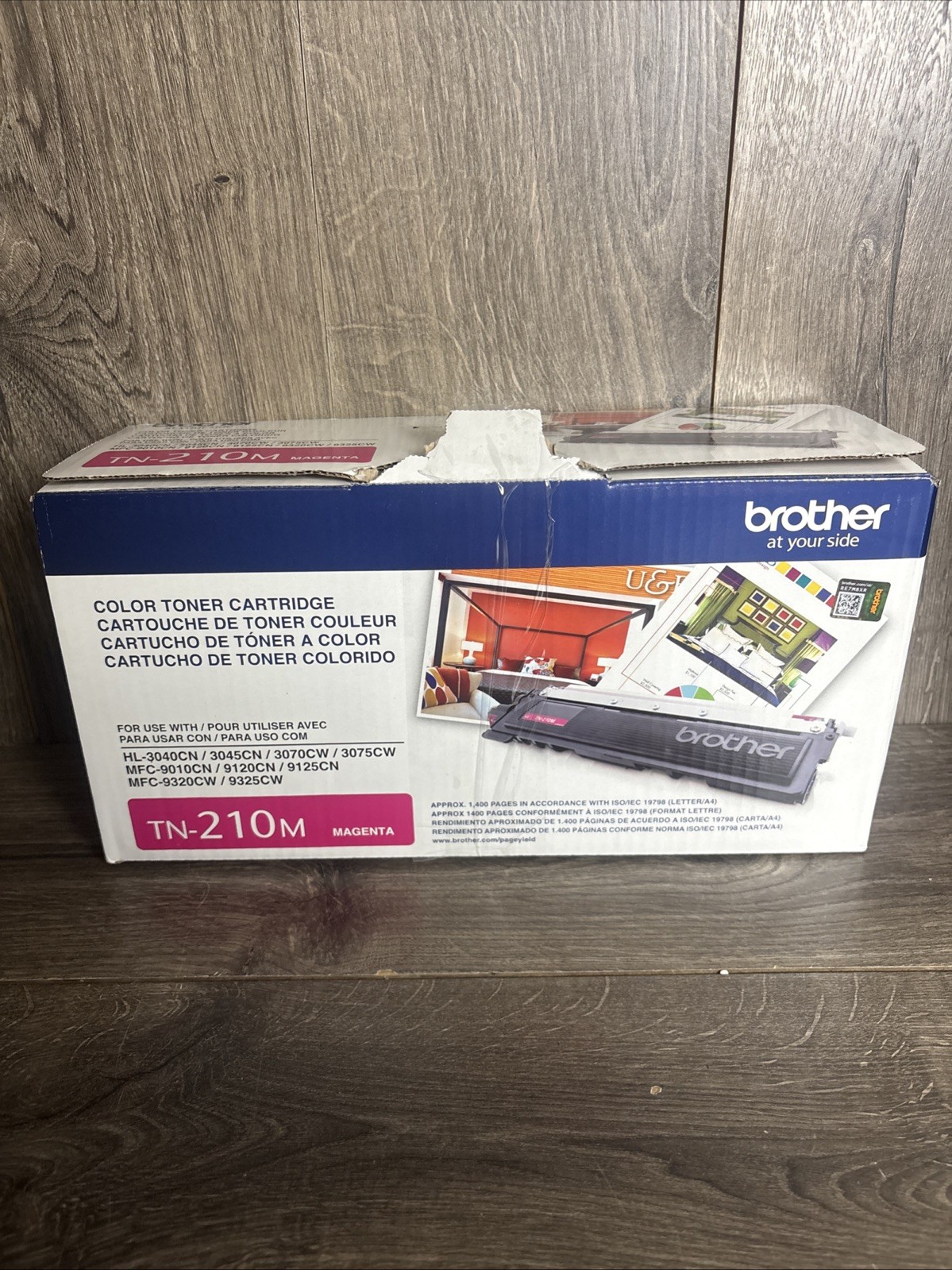 Genuine Brother TN-210M Magenta Cartridge TN210 New Open Box