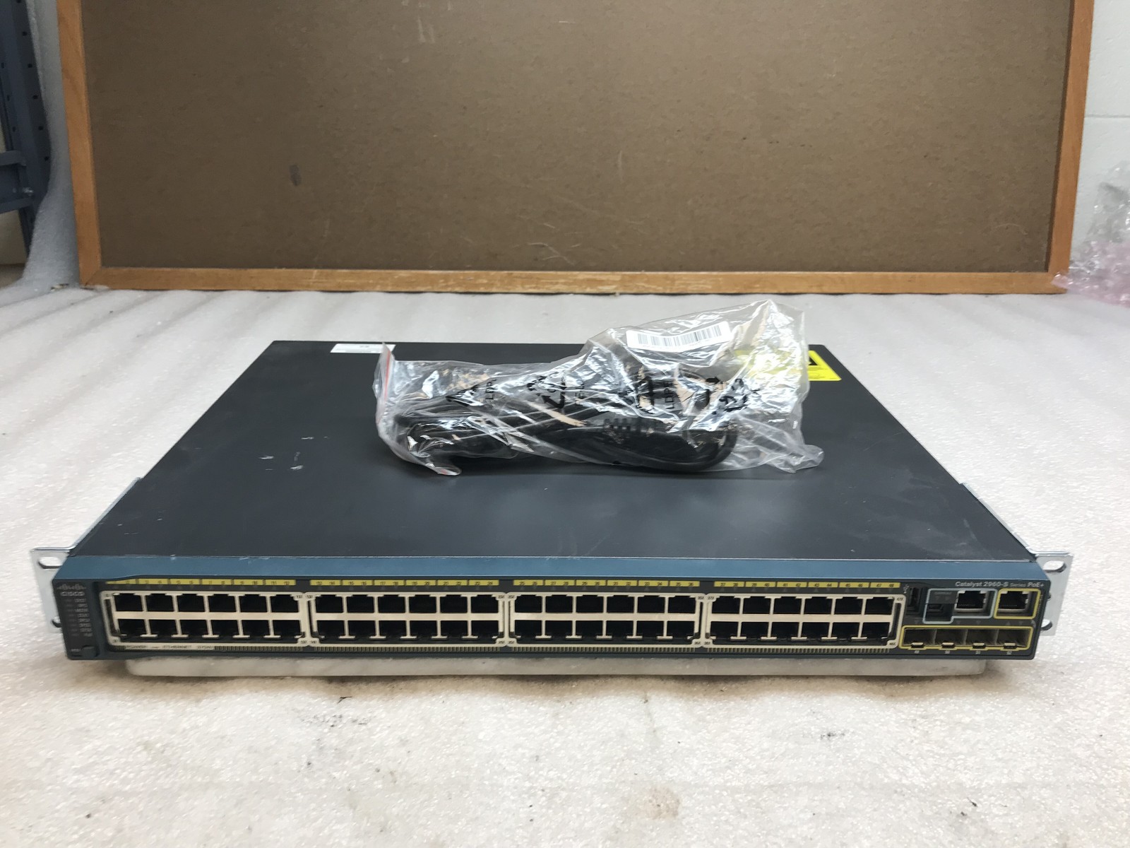 Cisco Catalyst 2960-S POE+ 48-Port Gigabit Network Switch WS-C2960-48LPS-L