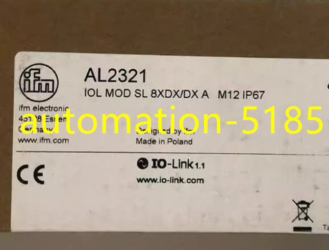 1PCS IFM AL2321 IO-Link input/output module New fedex or DHL