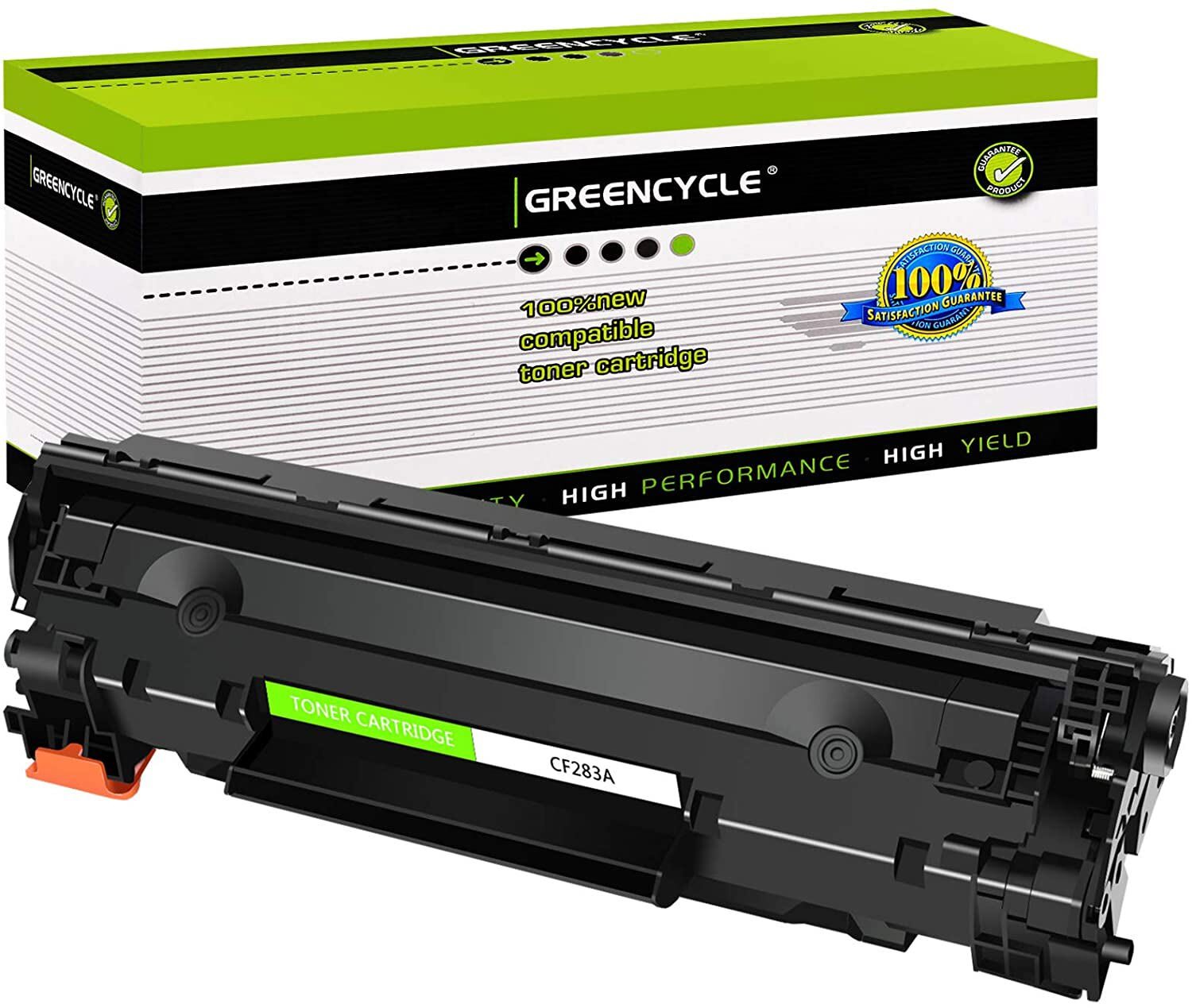 Black 83A CF283A Toner Cartridges For HP LaserJet Pro M127fp M127fw M125nw Lot