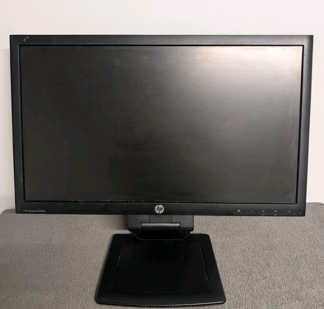 HP Compaq LA2306x 23" HD Widescreen LCD LED Monitor DP VGA DVI 1080P