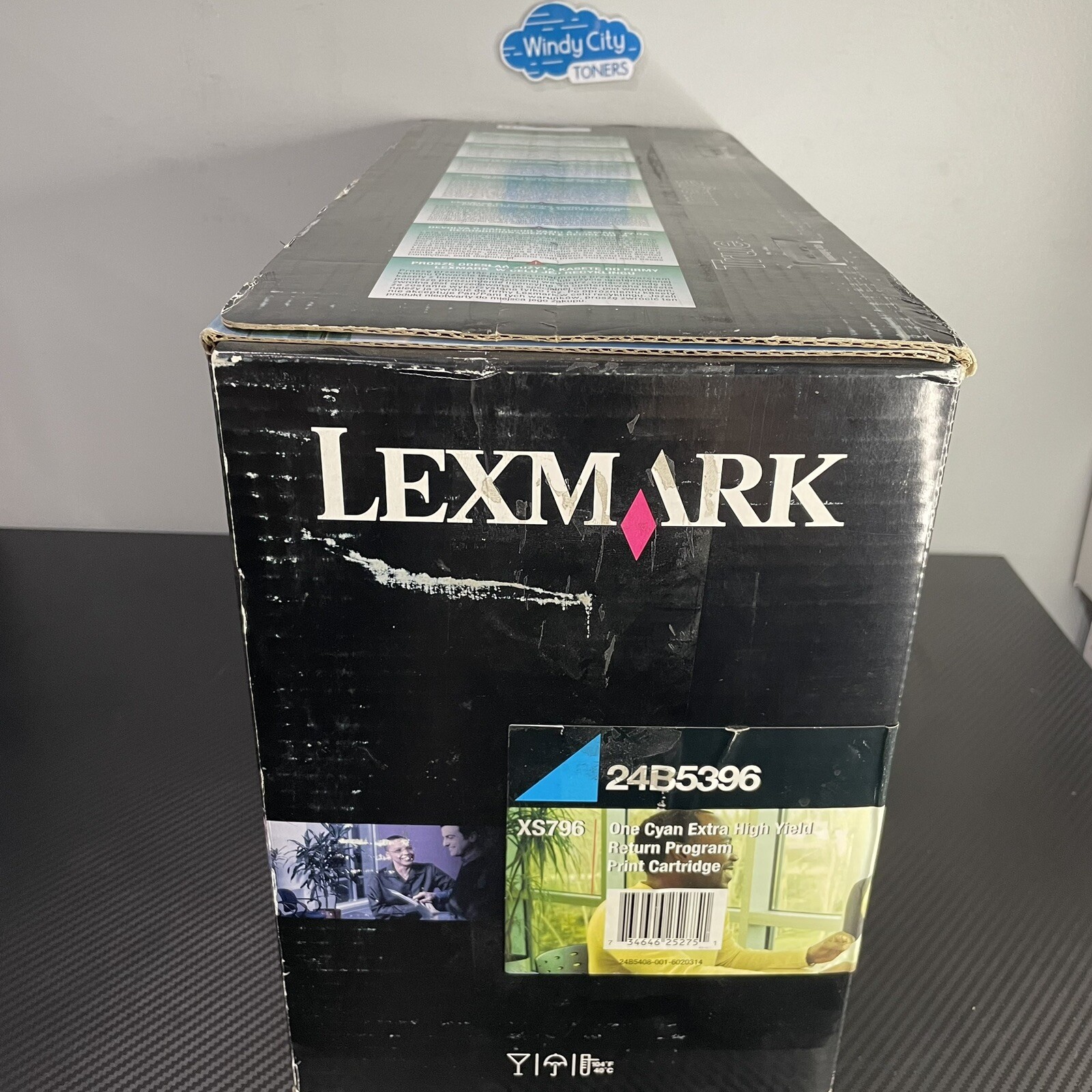 Lexmark 24B5396 Cyan Extra High Yield Retur Program for XS796 New