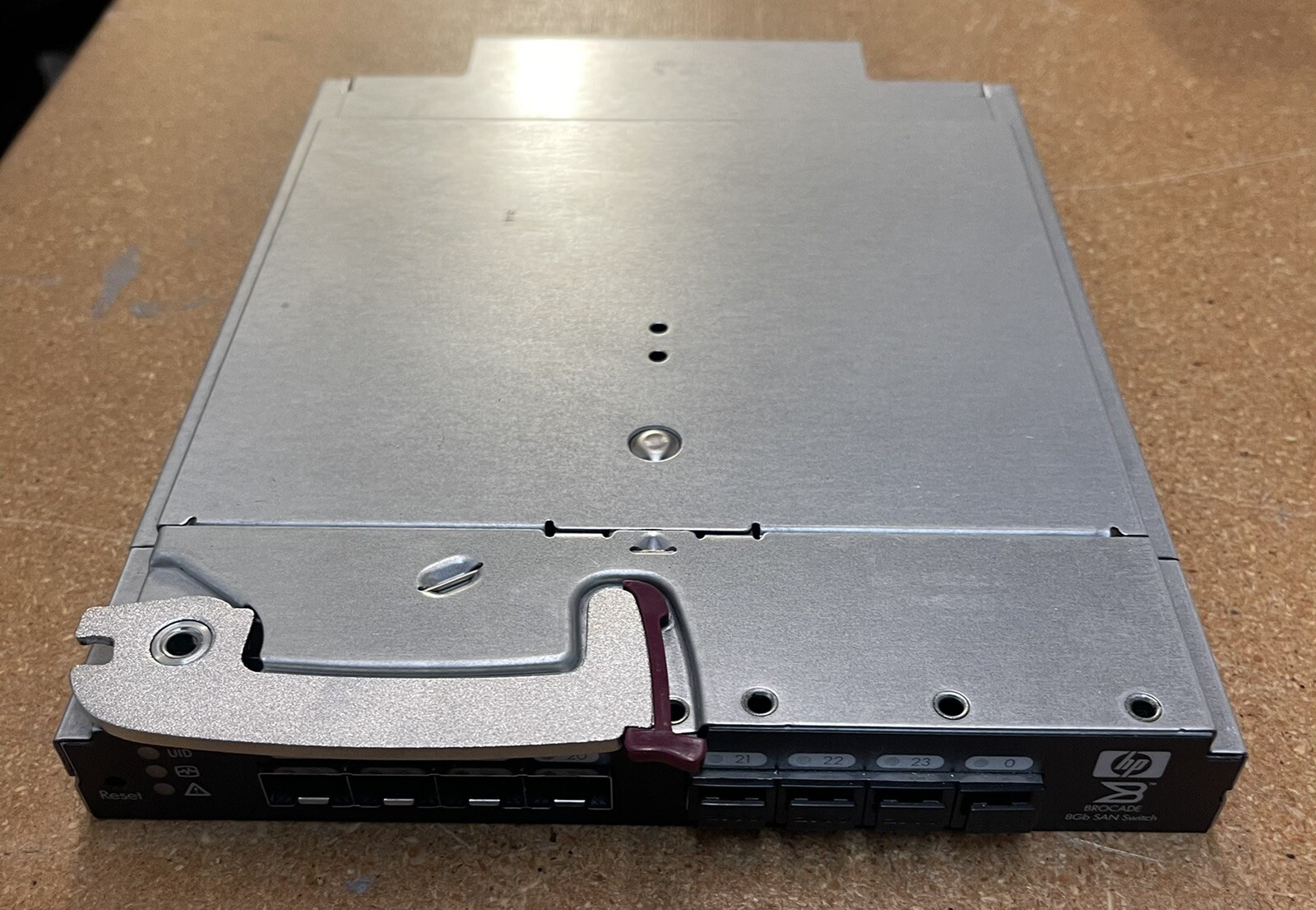 HP Brocade 489866-001 HSTNS-BC23-N 8GB 8/12C Blade System SAN SFP Switch