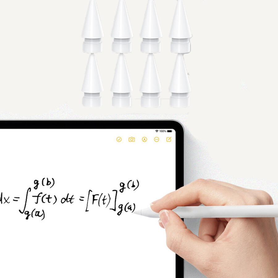8PCS Tips Replacement Pen Nibs for Pencil 1st Gen 2nd Gen Pen Nibs for iPad Pro