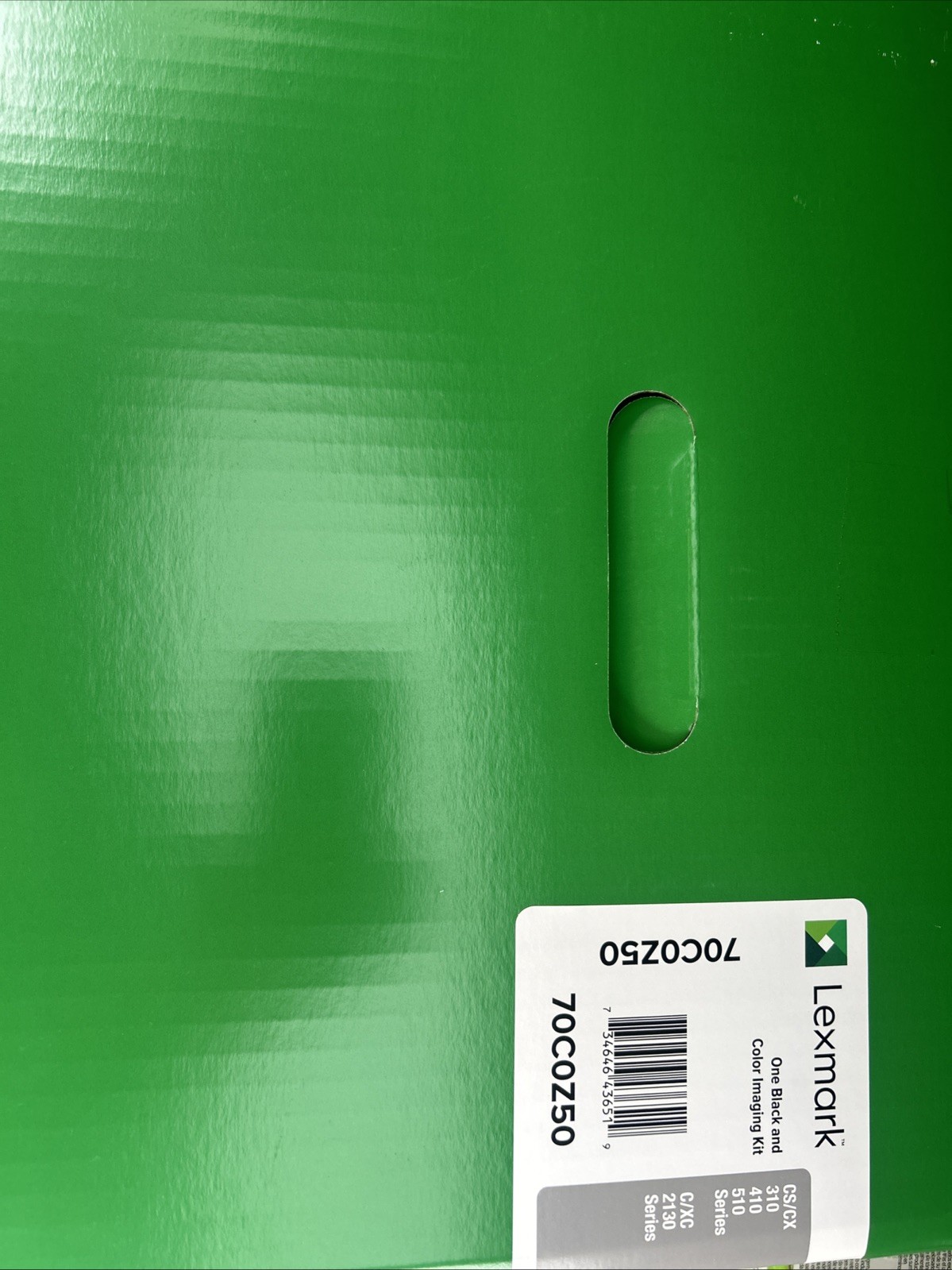 Lexmark 70C0Z50 Black and Color Imaging Kit