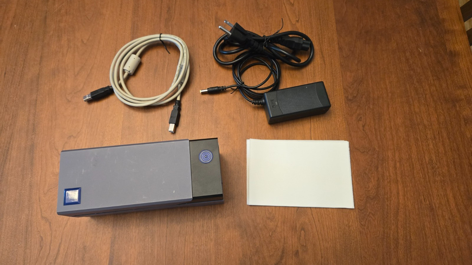 Rollo X1038 USB Thermal Shipping Label Printer 4x6 w/ Power Adapter & USB cable