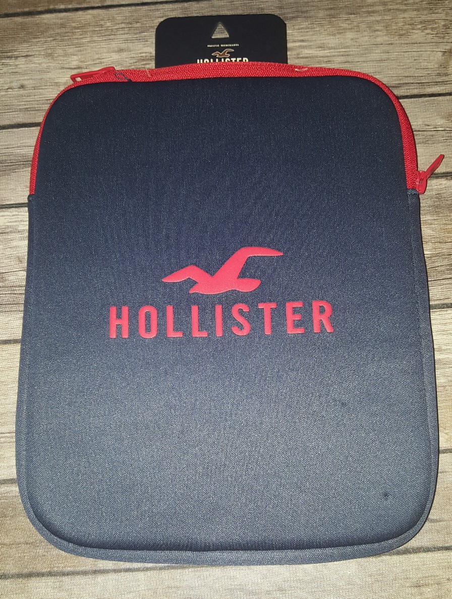 NWT Hollister Navy Red Tablet Case Ipad Case