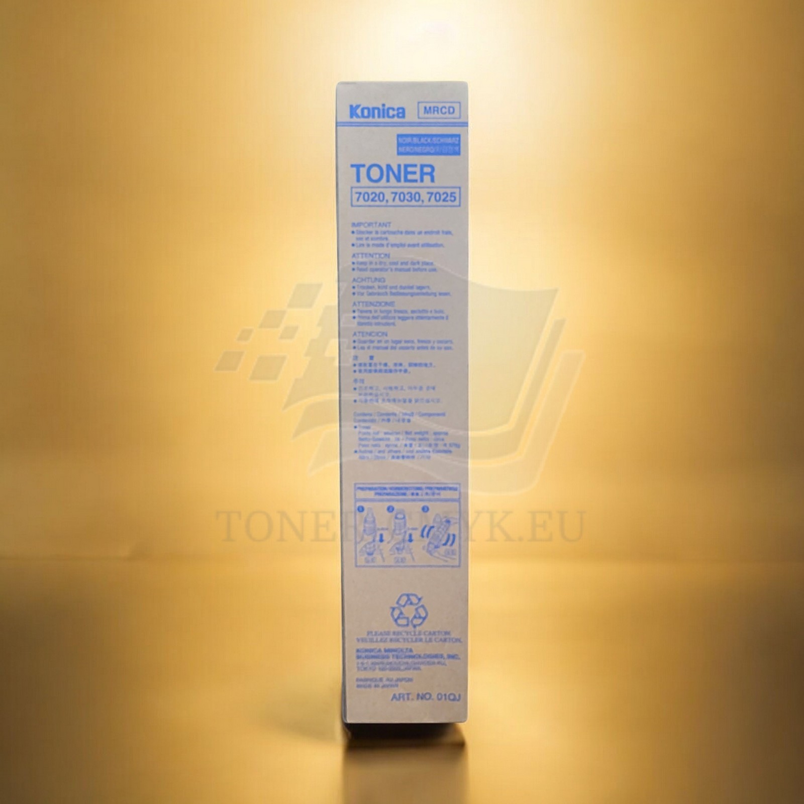 Genuine Konica Minolta Toner Black VE 12 Toner 01QJ 7020 7025 7030