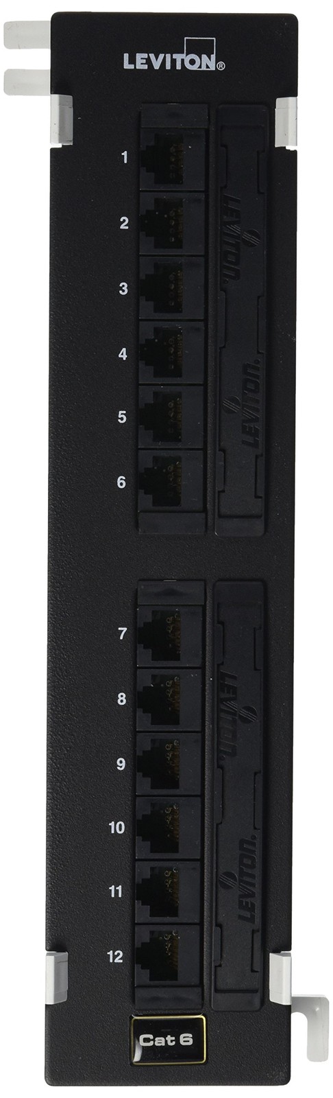 Leviton eXtreme Cat 6+ 110Style Patch Block, 12Port, 69586U89