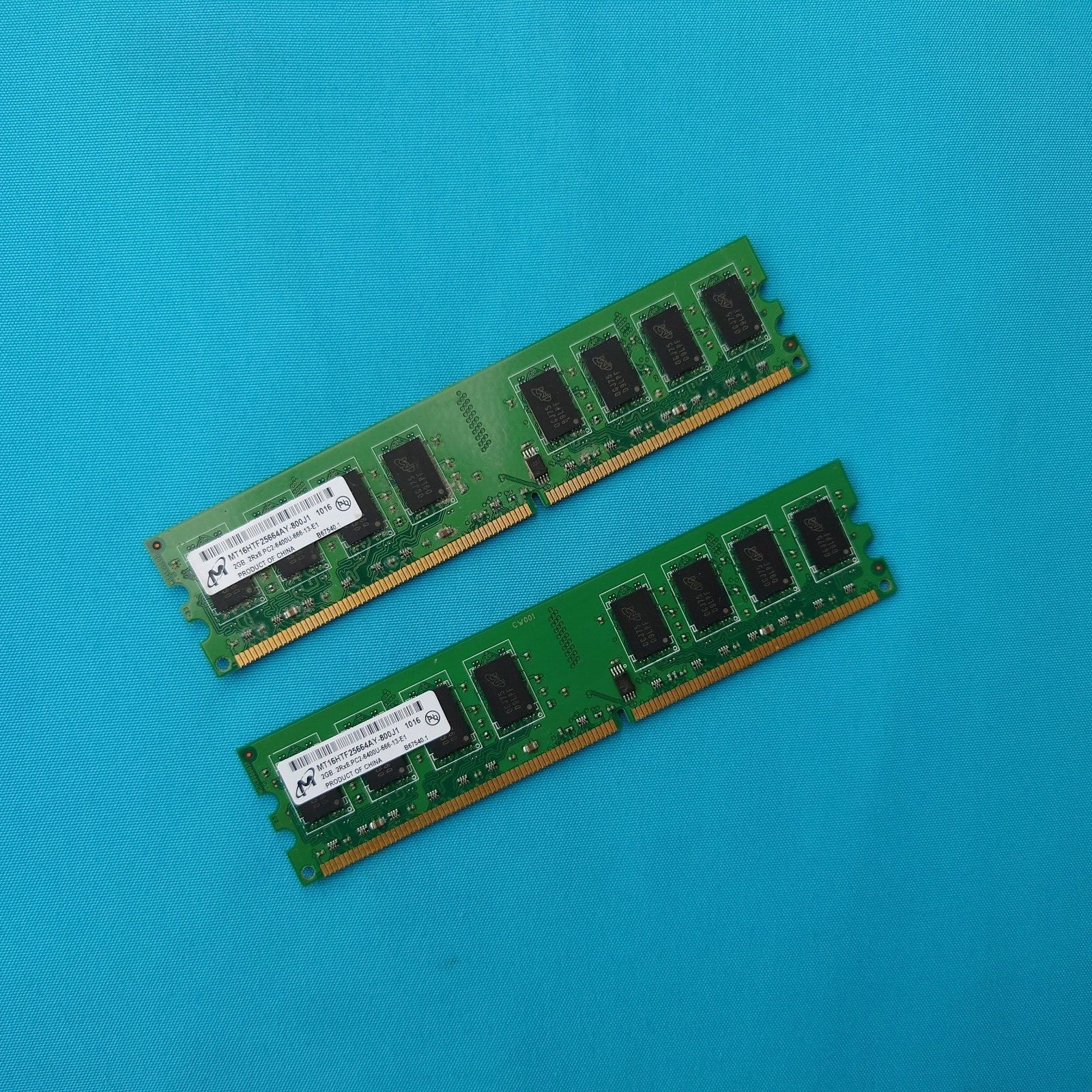 Micron 4GB (2 x 2GB) 2Rx8 PC2-6400 MT16HTF25664AY-800J1