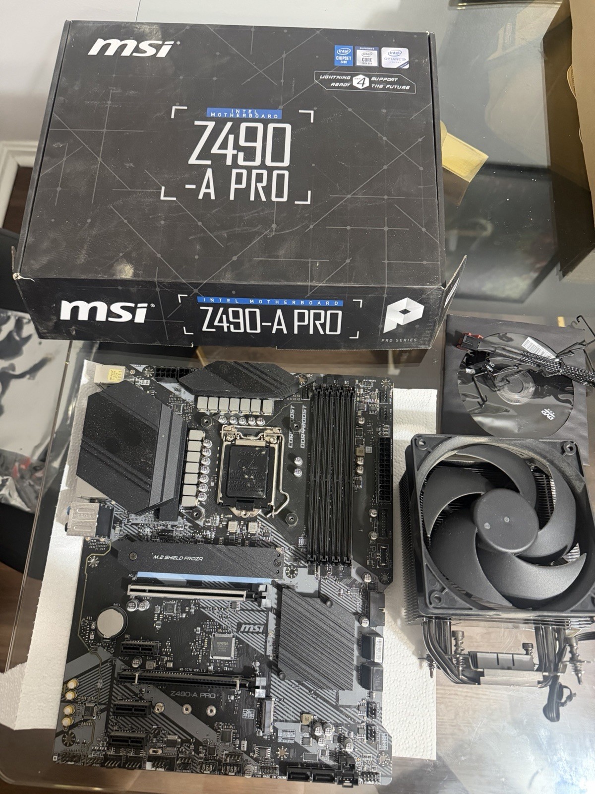 MSi Z490-A Pro LGA 1200 ATX Intel DDR4 Motherboard With Heatsink
