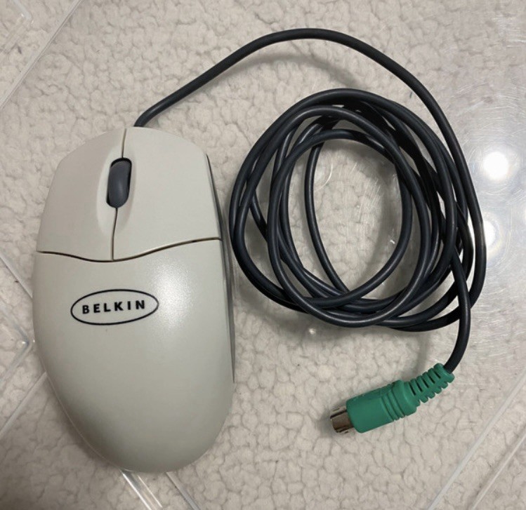 Vintage Belkin NetMaster ball mouse for older computers