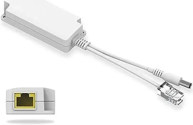 PTDAF5V PoE Splitter 5V 2.5A DC Plug 5.5x2.5mm 5.5x2.1mm IEEE802.3af IP