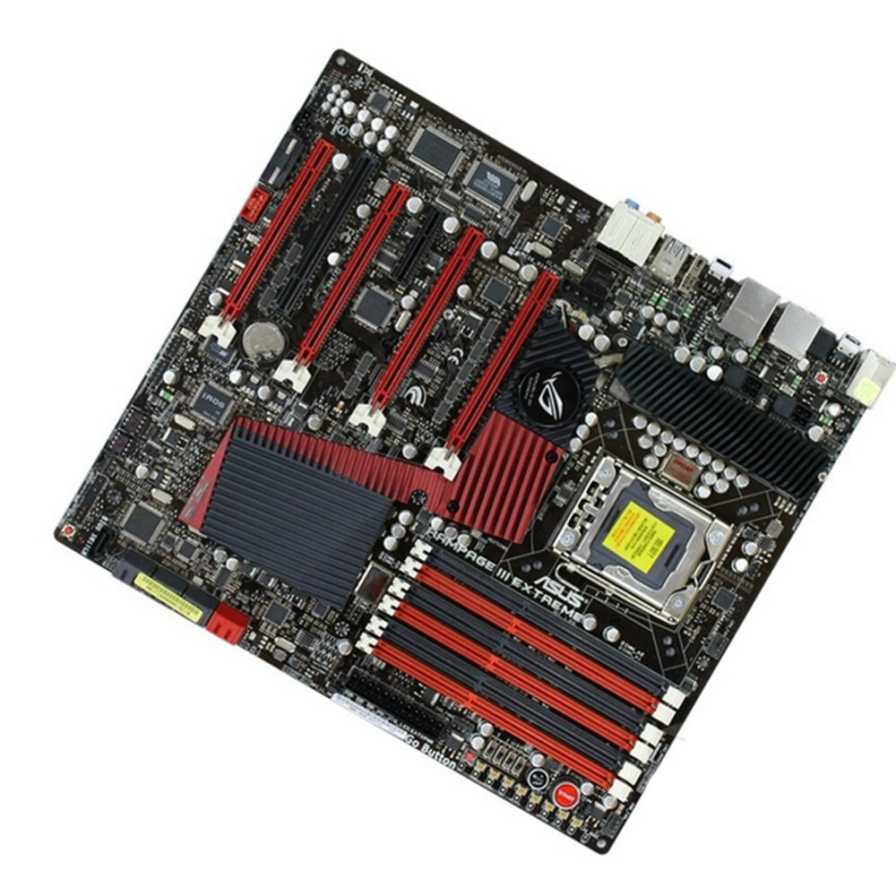 For ASUS Rampage III Extreme Motherboard R3E X58 LGA1366 DDR3 ATX PCI-E 2.0