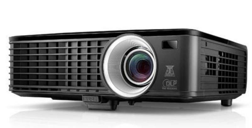 Dell 1420X XGA Portable Projector 2700 Lumens DLP VGA HDMI-Damaged
