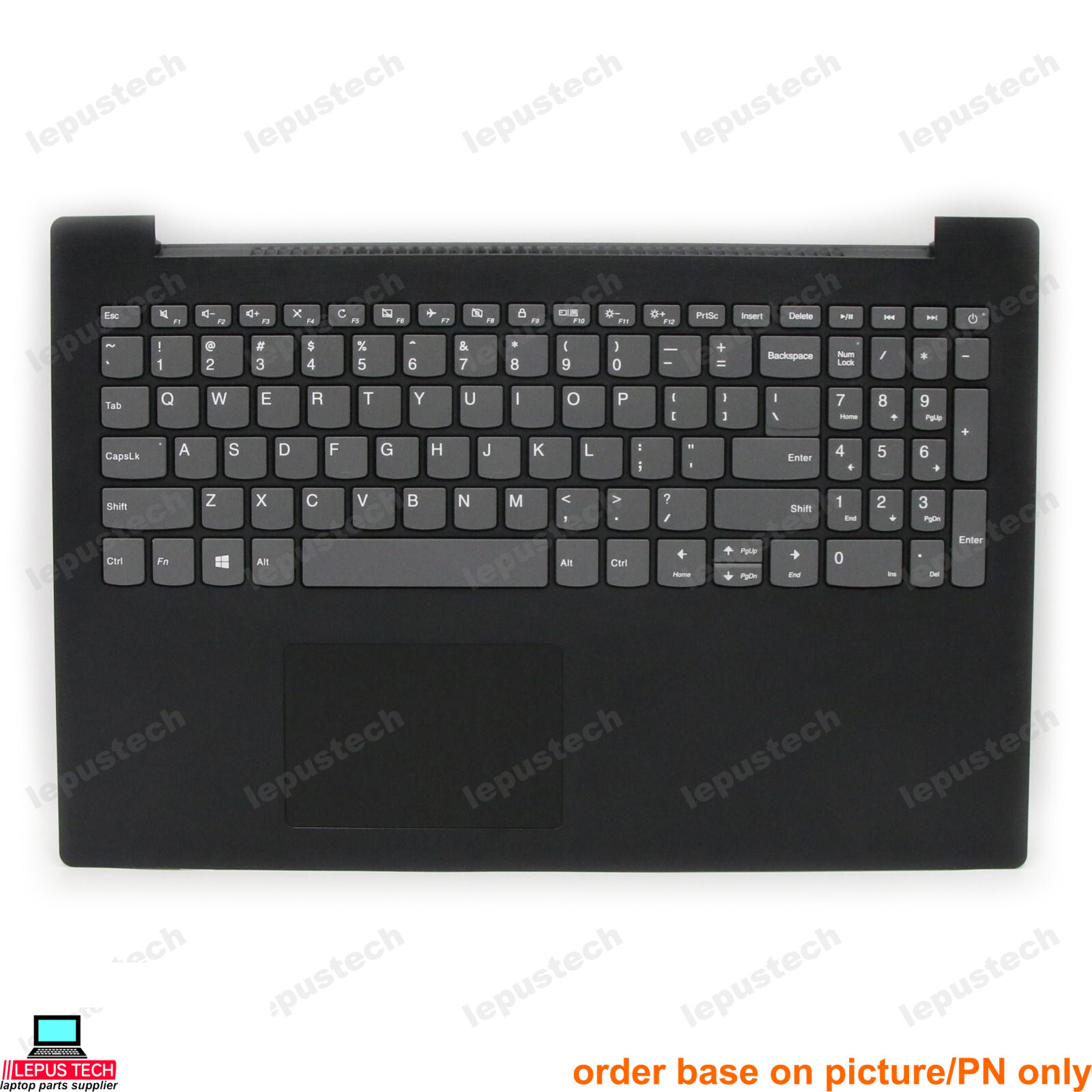 Lenovo V145-15 V145-15AST 5CB0T24804 black US keyboard palmrest