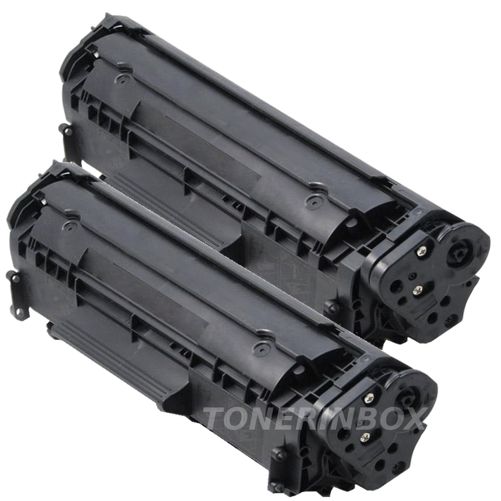 2x Q2612A 12A Compatible Toner Cartridge For HP LaserJet 3015 3020 3030 3050