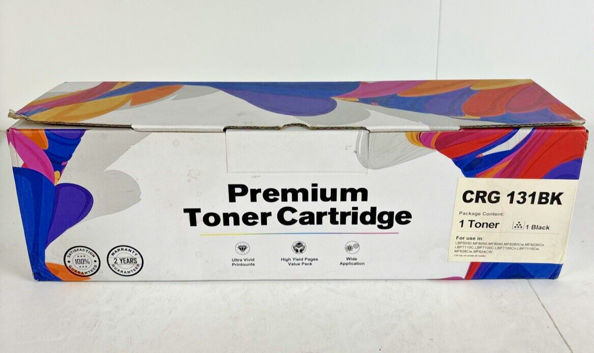 LxTek CRG-131BK Premium Black  Toner Cartridge