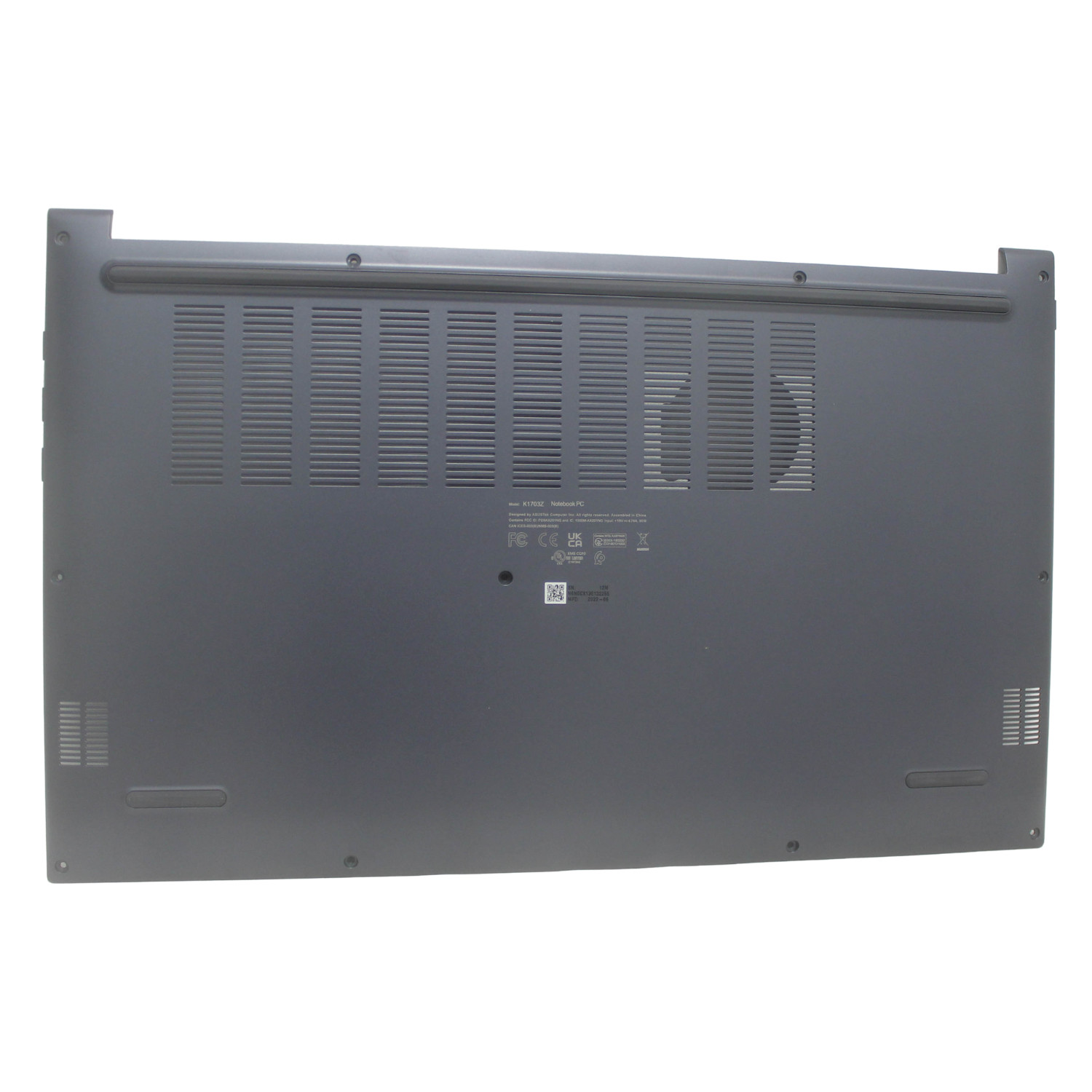 90NB0WN2-R7D000 Asus Bottom Base Cover Vivobook K1703Za-Os74 "GRADE A"