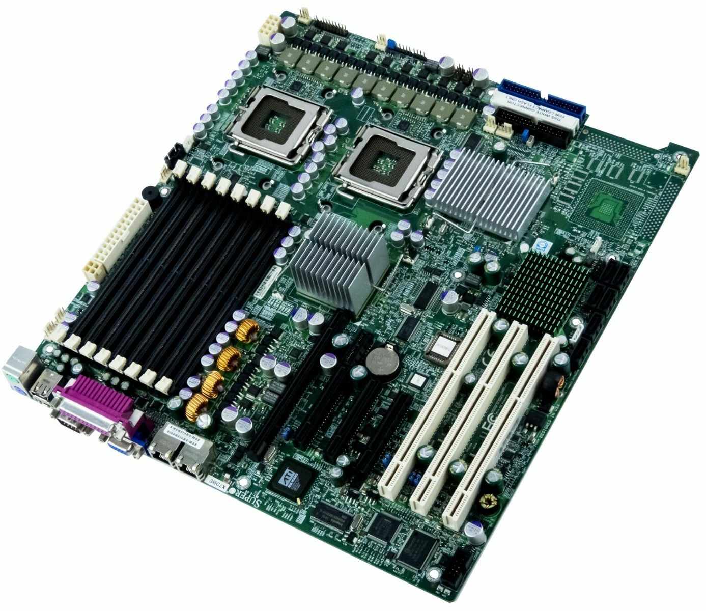 MOTHERBOARD SUPERMICRO X7DBE 2x LGA 771 8x DDR2 PCI-E PCI-X I/O Shielding