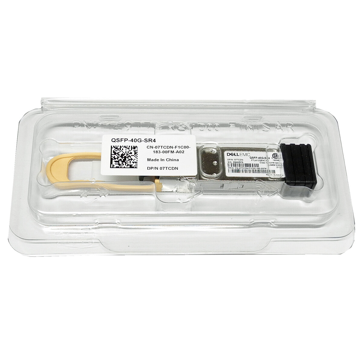 DELL EMC 07TCDN Genuine QSFP-40G-SR4 40GBASE-SR 850nm QSFP+ Transceiver New