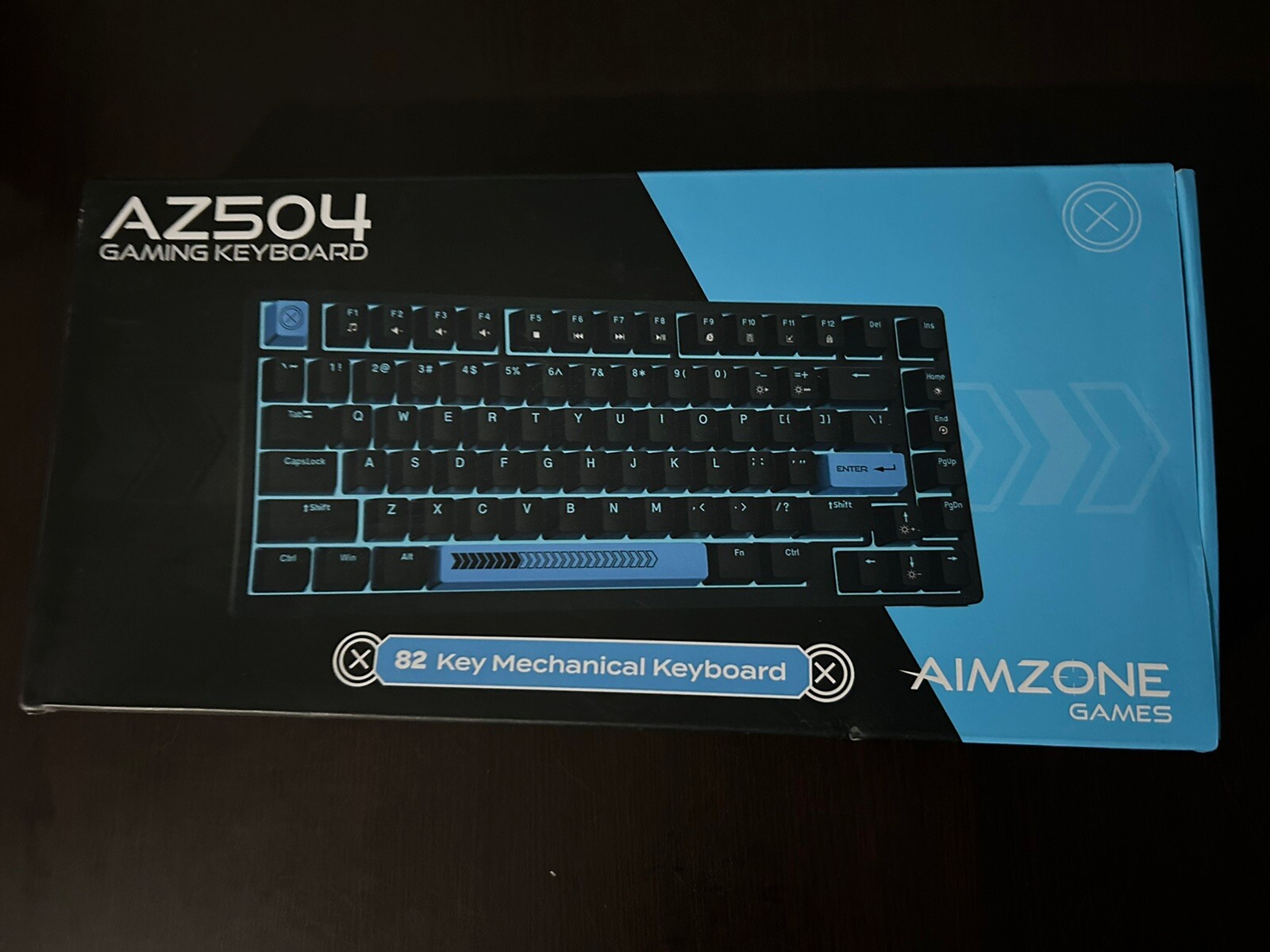 AZ504 Gaming Keyboard 82 Key Mechanical Keyboard AimZone Games