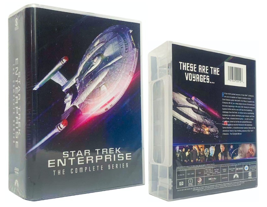 Star Trek Enterprise : The Complete TV Series Collection (DVD 27-Disc )free ship