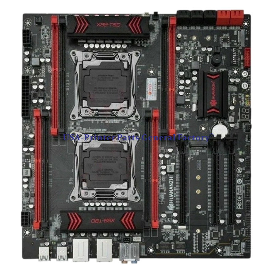 HUANANZHI X99 T8D X99 Motherboard Intel Dual CPU X99 LGA E-ATX High quality