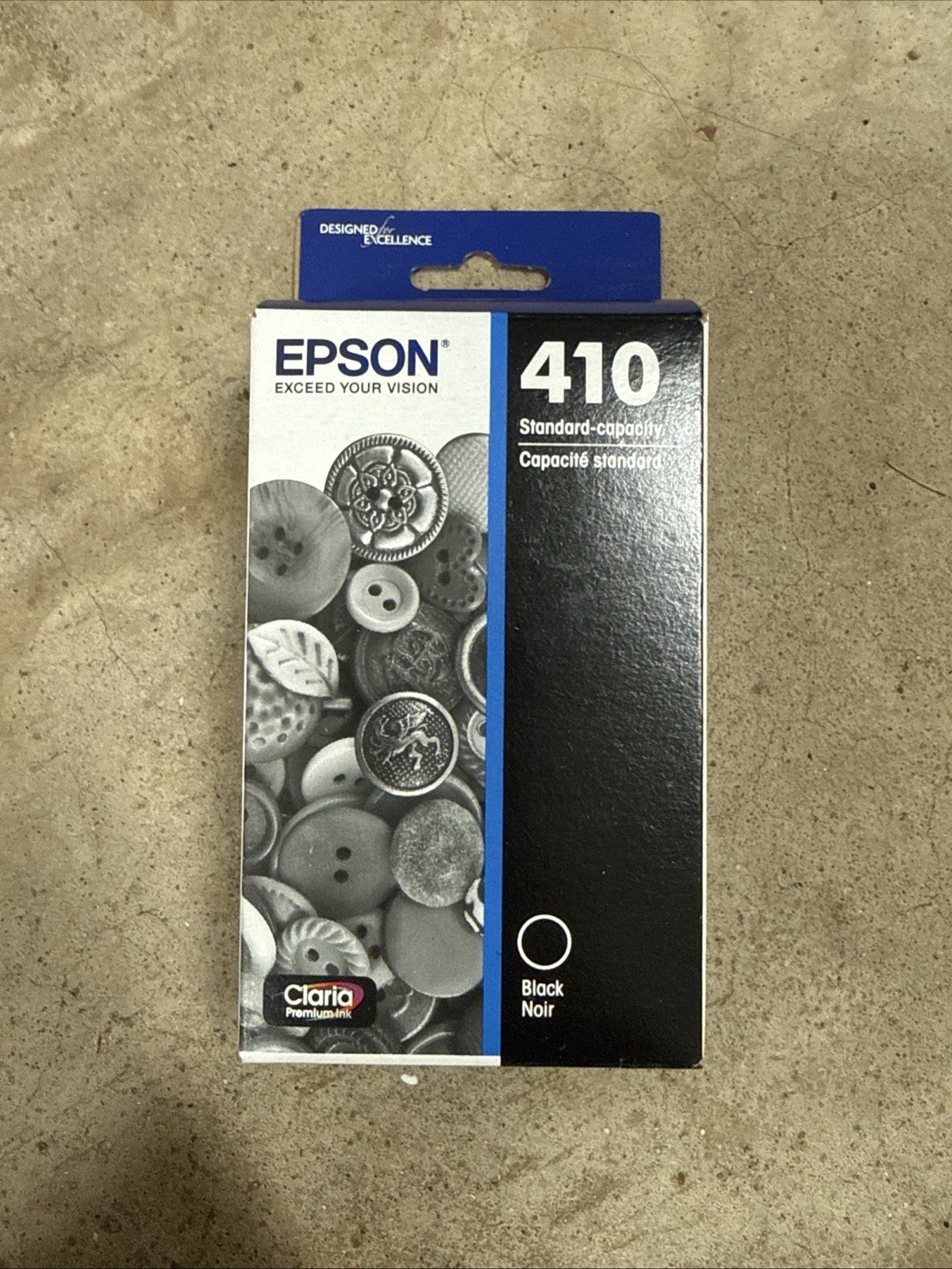 Genuine Epson 410 Claria Premium Black Ink Cartridge NEW BB Date 6/2028