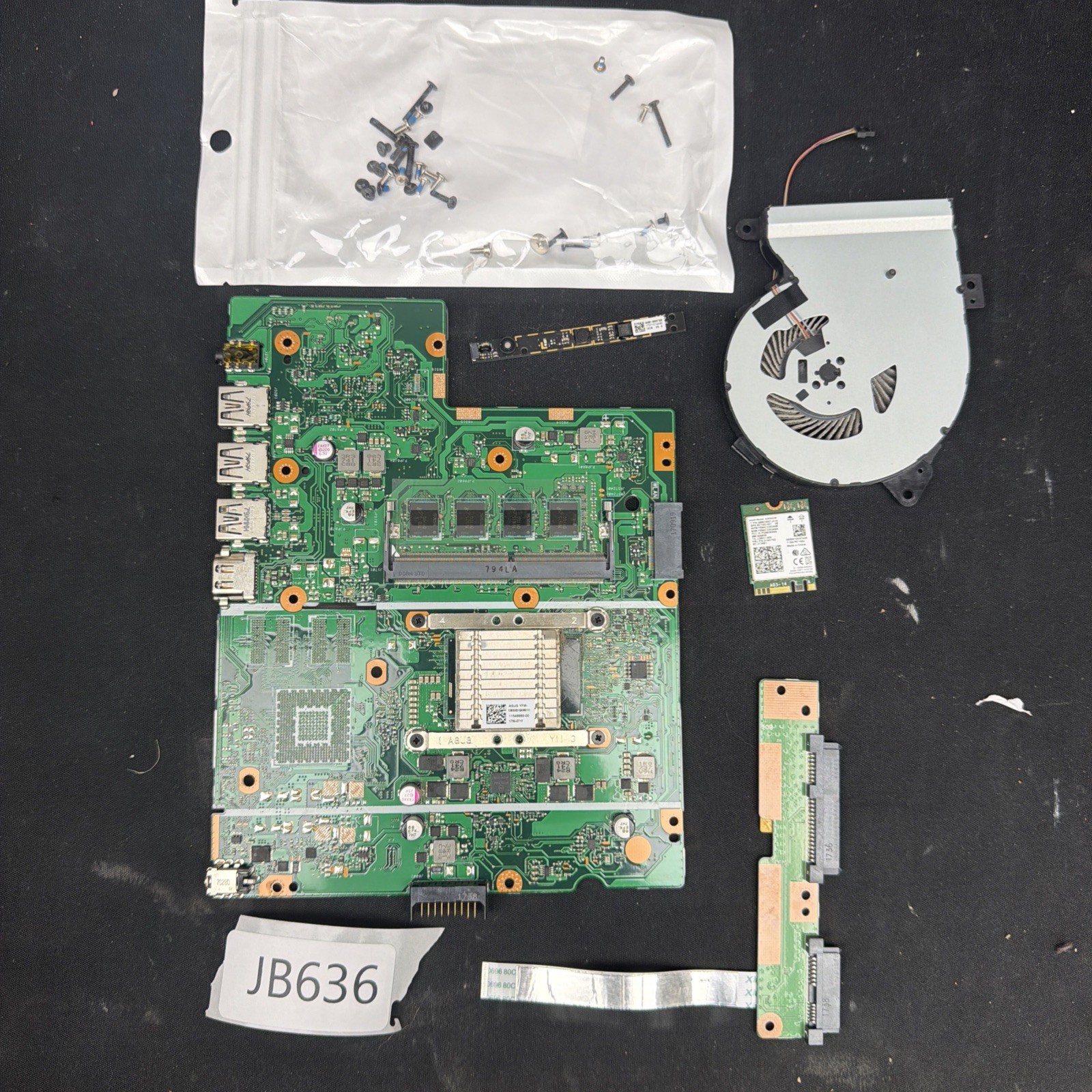 X540UA For ASUS X540UB X540UBR X540UV X540U P540U Motherboard 4405U JB636
