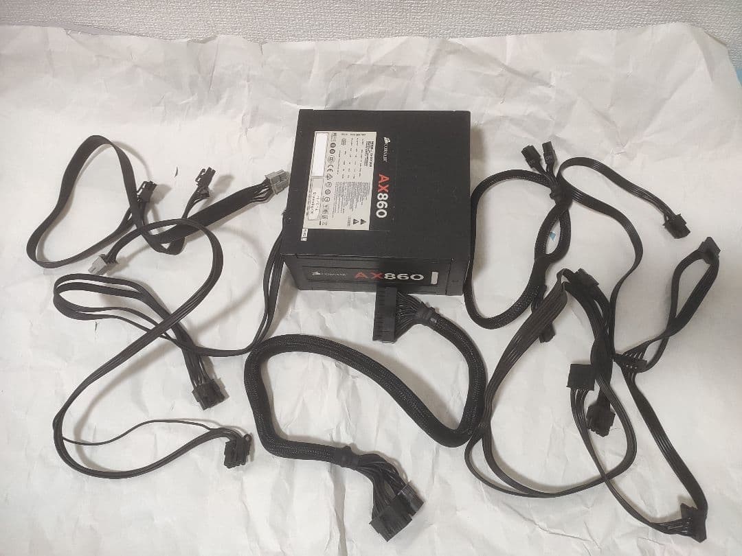 Corsair AX860 860W 80PLUS Platinum Modular Power Supply Unit PSU Tested