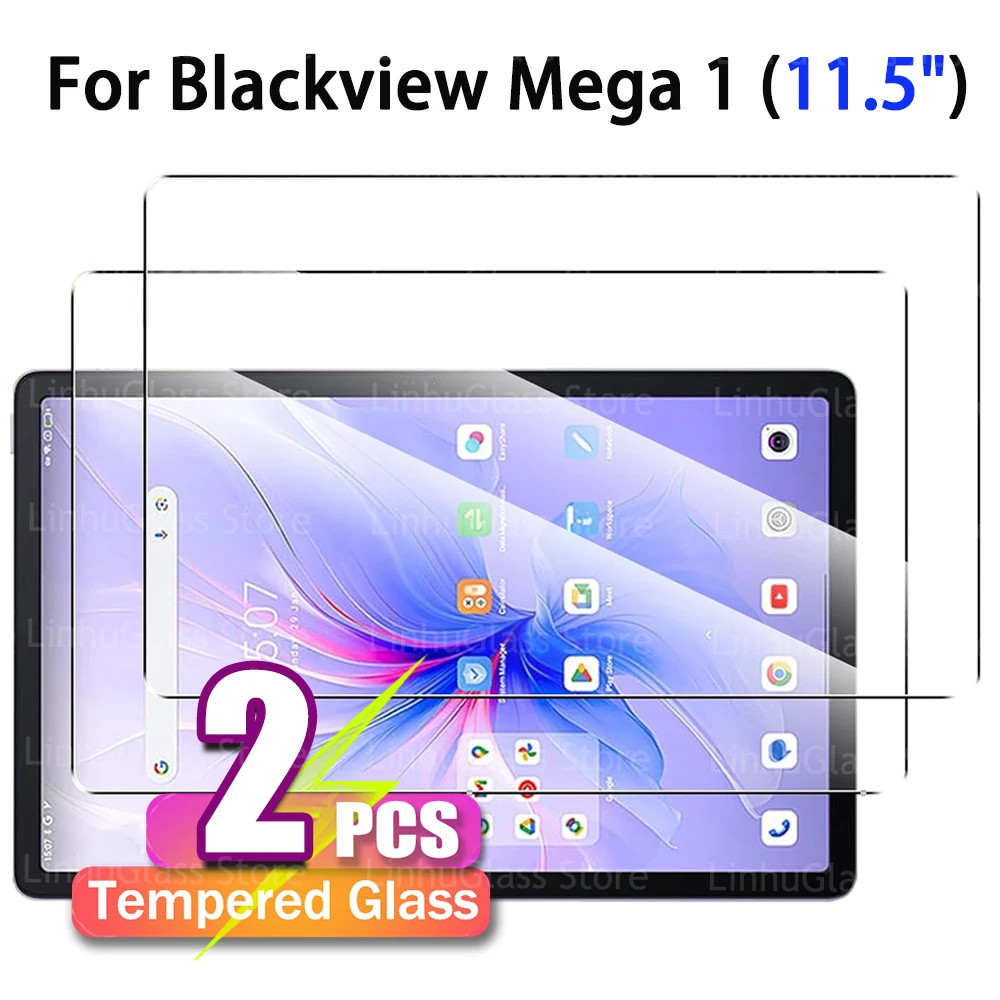 2PCS Blackview Mega 1 (11.5") 2024 Tempered Glass Film Cover Screen Protector