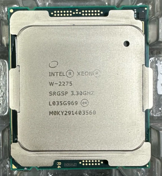 Intel SRGSP Xeon W-2275 3.3GHz 14Cores 165W LGA2066 C422 CPU processors
