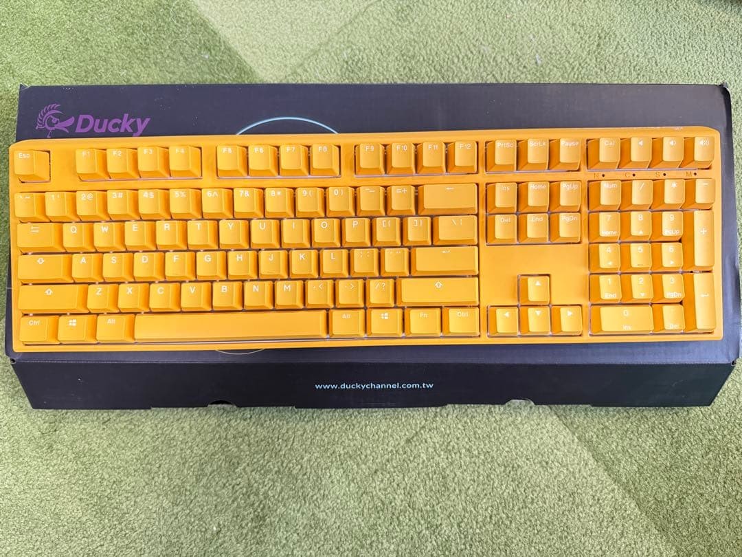 Ducky One Mechanical Keyboard DKON2108ST-SUSPDYDYYYC1 US Cherry RGB Silent Red